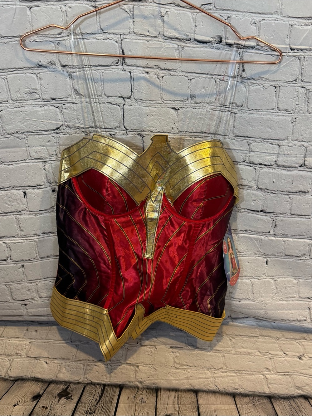 Wonder Woman Halloween Costume Corset Style Top
